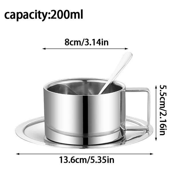 Luxe Steel Cup