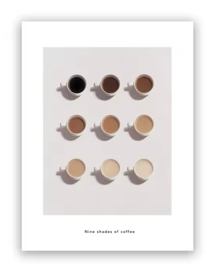 Coffee Styles - Poster