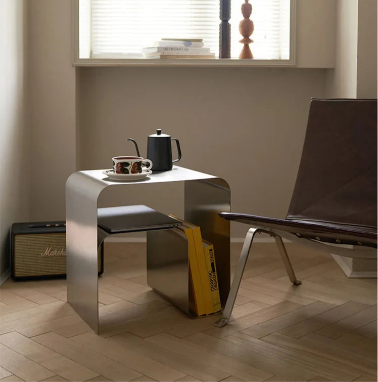 Eterna Steel Nightstand