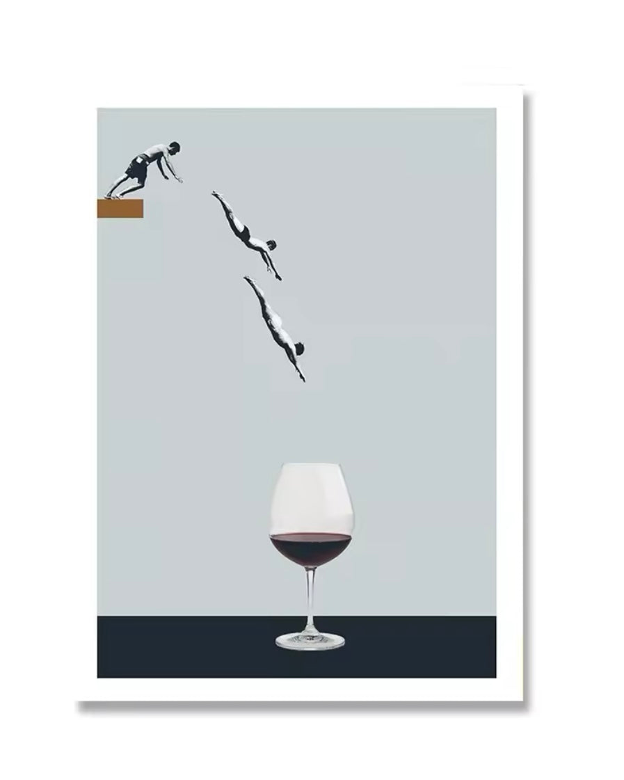 Wine Art - Poster