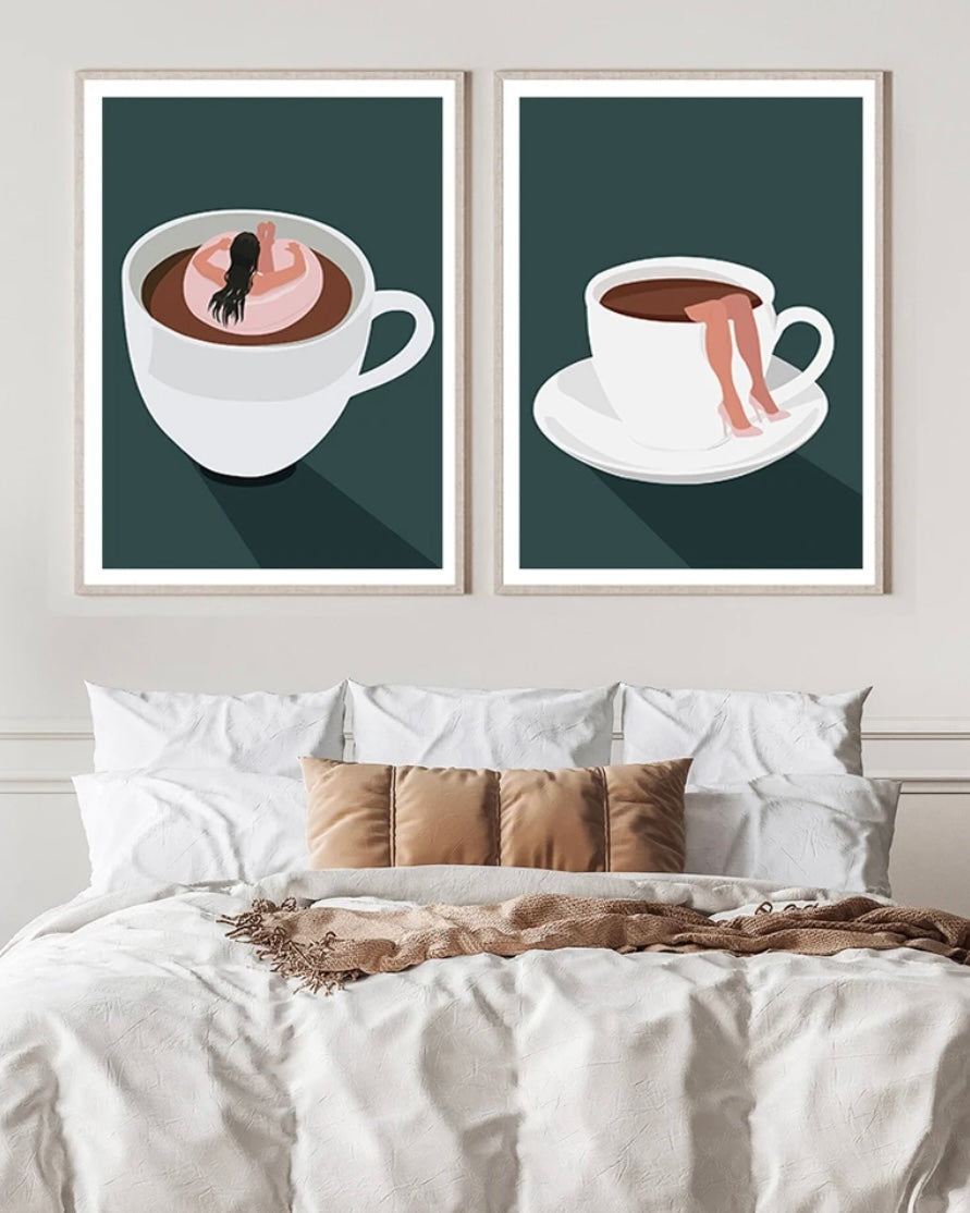 Coffee Dip - Poster