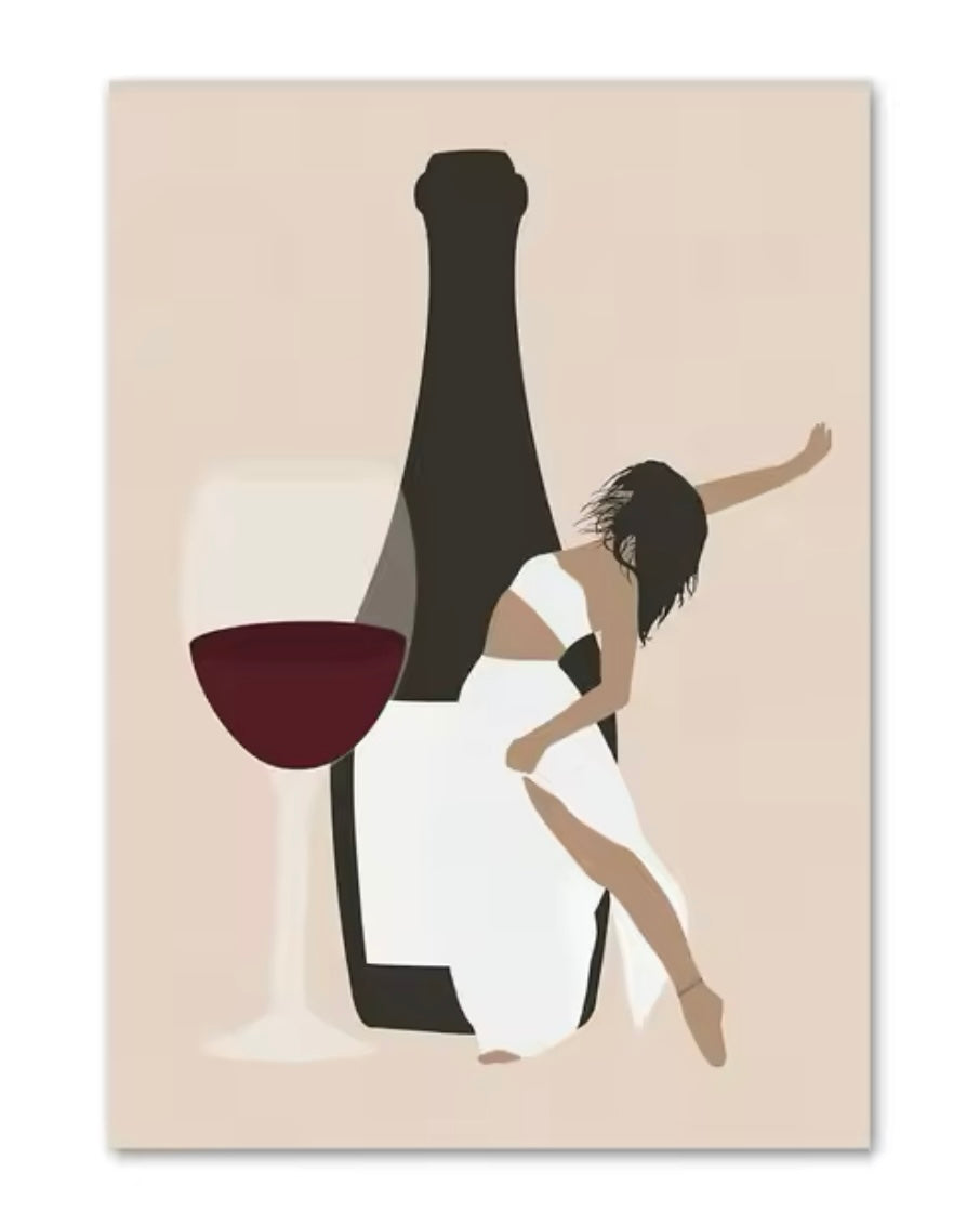 Wine Art - Poster