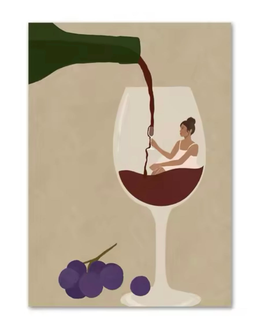 Wine Art - Poster