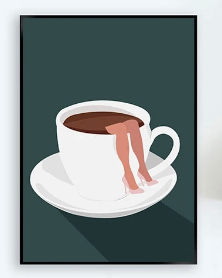 Coffee Dip - Poster